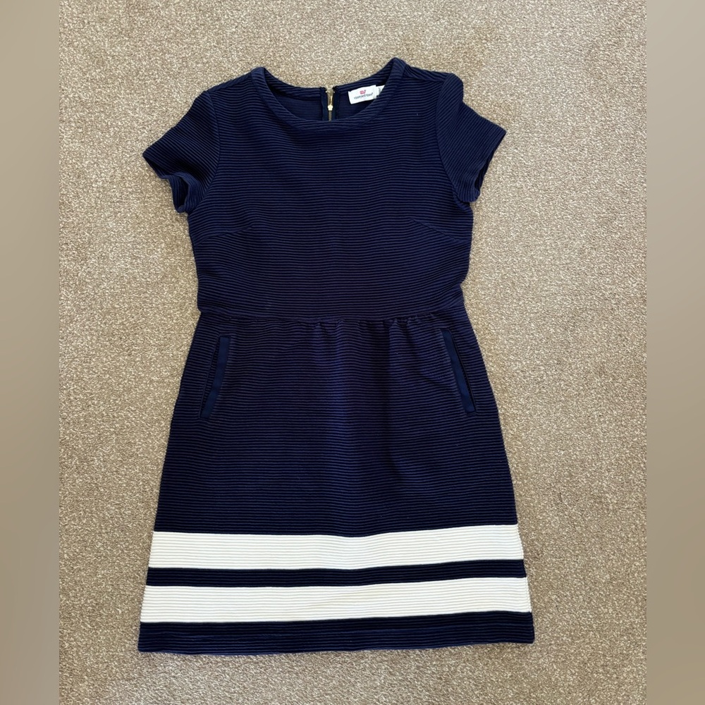 Navy Blue Vineyard Vines Dress